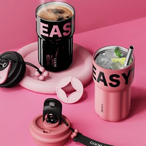 GOOM有钱花系列保温杯女生高颜值550ml大容量